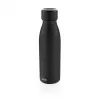 Swiss Peak vacuum bottle with mini true wireless earbuds
