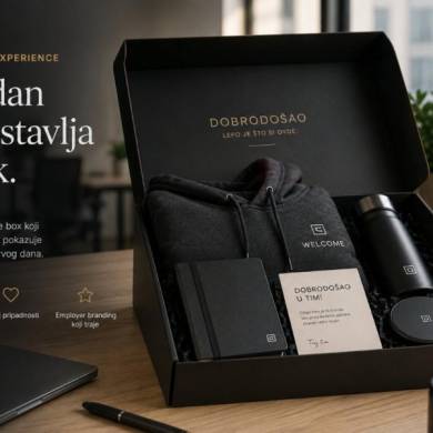 Zašto većina onboarding welcome box paketa završi zaboravljena — i kako napraviti onaj koji neće
