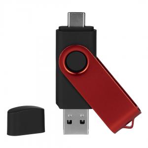 SMART C RED, usb flash memorija, crni, 128GB