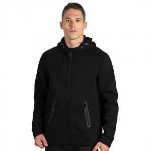 CAMERON, dukserica sa kapuljačom, 380 g/m2, crna