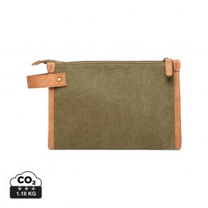 VINGA Bosler GRS recycled canvas toiletry bag