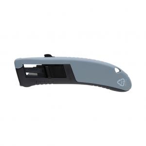 RCS certified recycled plastic Auto retract safety knife