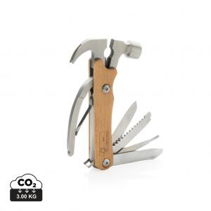 Wooden multi-tool hammer