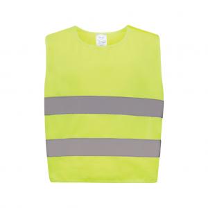 GRS recycled PET high-visibility safety vest 3-6 years