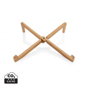 Bamboo portable laptop stand