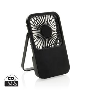 Aervina RCS recycled plastic re-chargeable desk fan