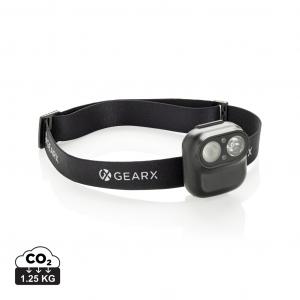 Gear X RCS rPlastic head torch with motion sensor
