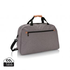 Fashion duo tone travel bag