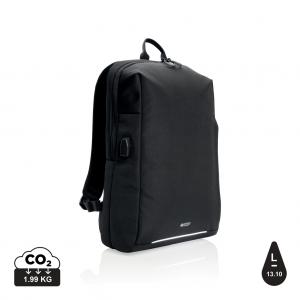 Swiss Peak AWARE™ RFID and USB A laptop backpack